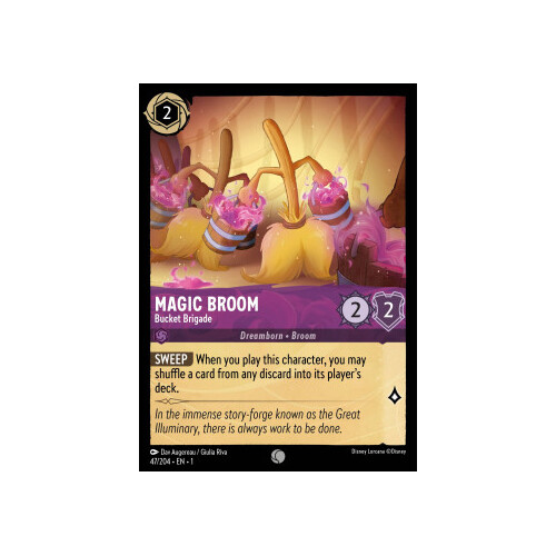 Magic Broom - Bucket Brigade (47) FOIL - TFC