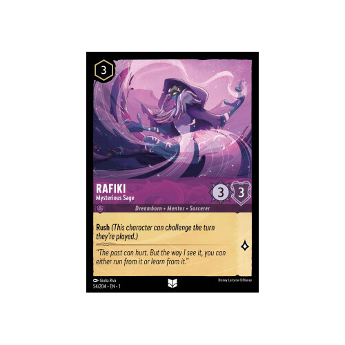 Rafiki - Mysterious Sage (54) FOIL - TFC