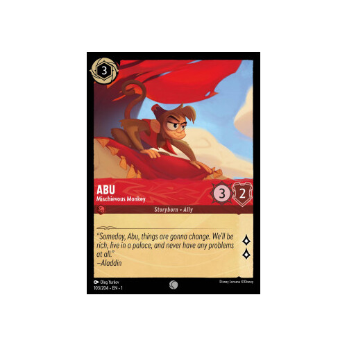 Abu - Mischievous Monkey (103) FOIL - TFC