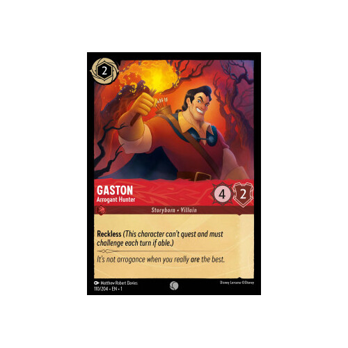 Gaston - Arrogant Hunter (110) FOIL - TFC