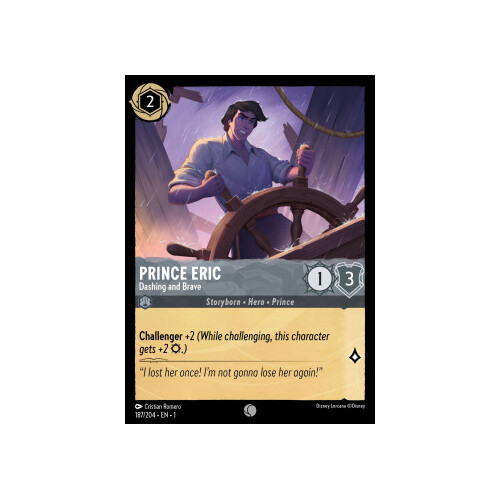 Prince Eric - Dashing and Brave (187) FOIL - TFC