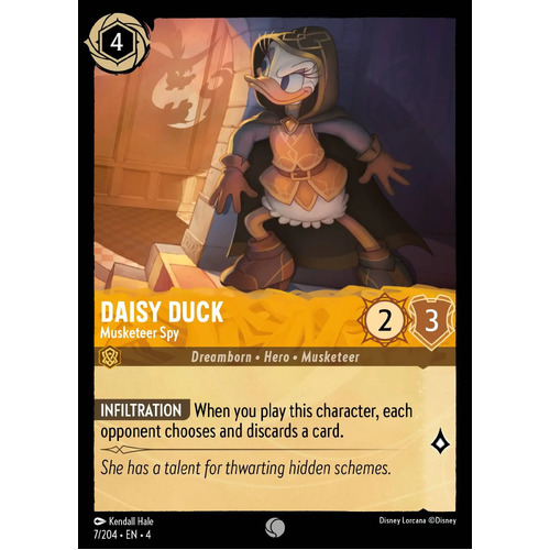 Daisy Duck - Musketeer Spy (7) - URR