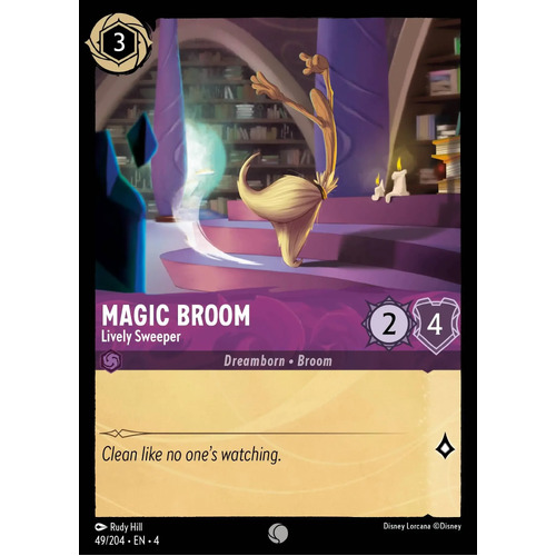 Magic Broom - Lively Sweeper (49) - URR