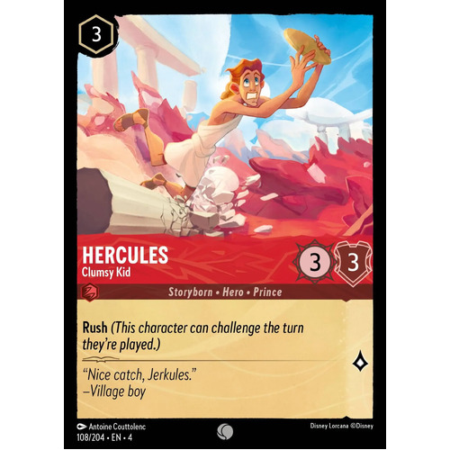 Hercules - Clumsy Kid (108) - URR