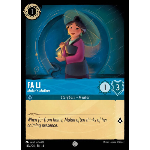 Fa Li - Mulan's Mother (143) - URR