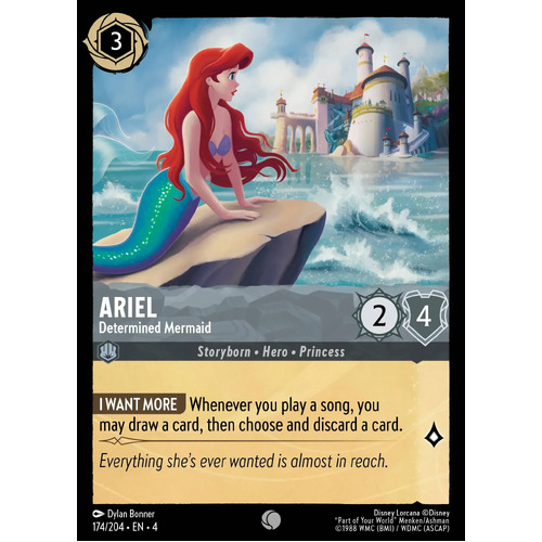 Ariel - Determined Mermaid (174) - URR