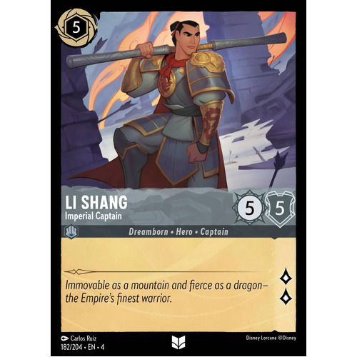 Li Shang - Imperial Captain (182) - URR