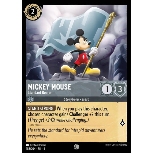 Mickey Mouse - Standard Bearer (188) - URR