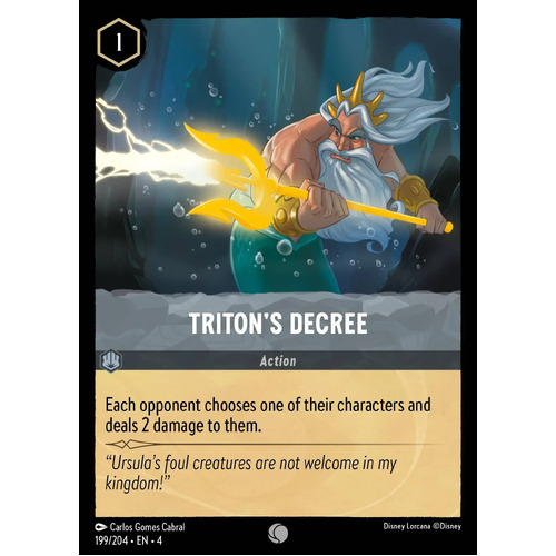 Triton's Decree (199) - URR