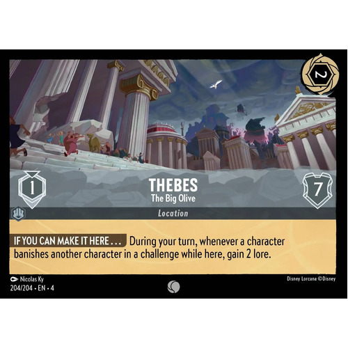 Thebes - The Big Olive  (204) FOIL - URR