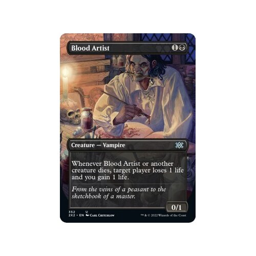 Blood Artist (Borderless) - 2X2