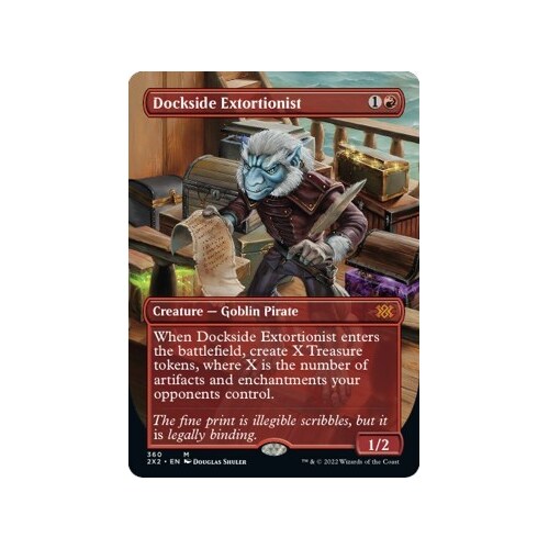 Dockside Extortionist (Borderless) - 2X2