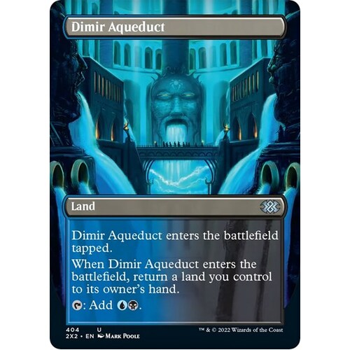 Dimir Aqueduct (Borderless) - 2X2