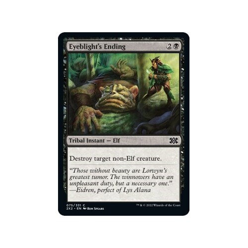 Eyeblight's Ending FOIL - 2X2