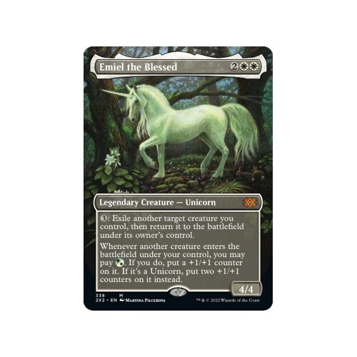 Emiel the Blessed (Borderless) FOIL - 2X2