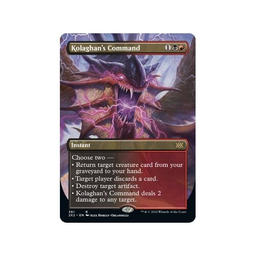 Kolaghan's Command (Borderless) FOIL - 2X2