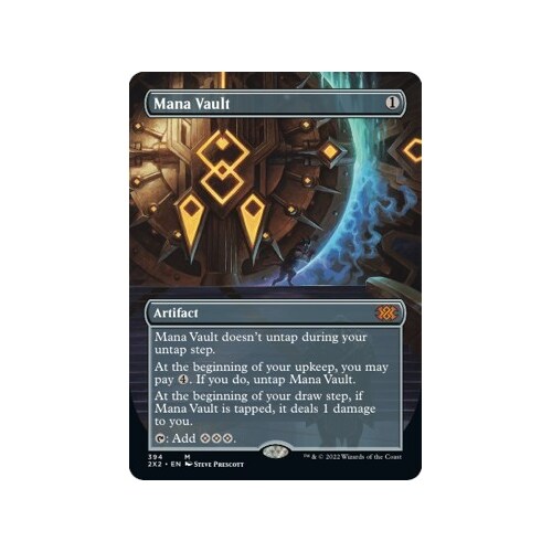 Mana Vault (borderless) Foil - 2x2 