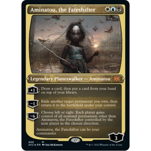 Aminatou, the Fateshifter (Foil Etched) - 2X2