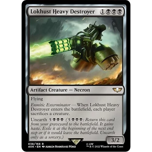 Lokhust Heavy Destroyer - 40K