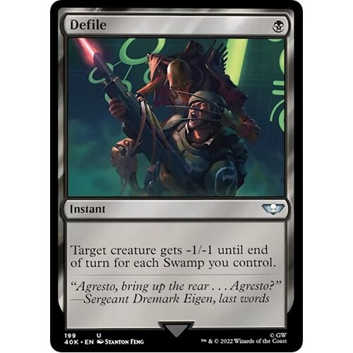 Defile - 40K