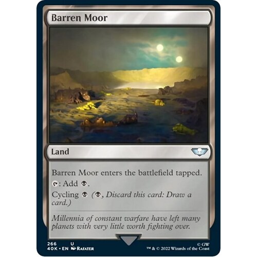 Barren Moor - 40K