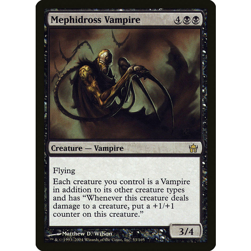 Mephidross Vampire FOIL - 5DN