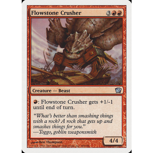 Flowstone Crusher - 9ED