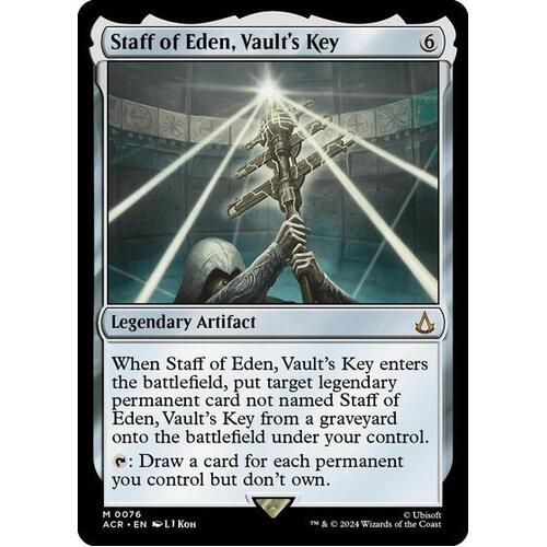 Staff of Eden, Vault's Key - ACR