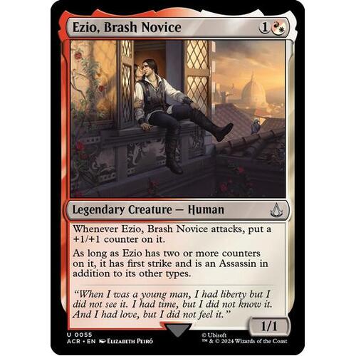 Ezio, Brash Novice FOIL - ACR