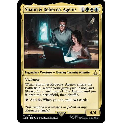 Shaun & Rebecca, Agents FOIL - ACR