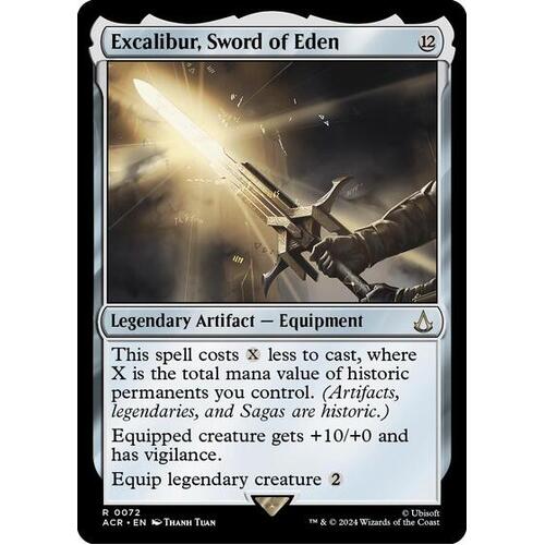 Excalibur, Sword of Eden FOIL - ACR