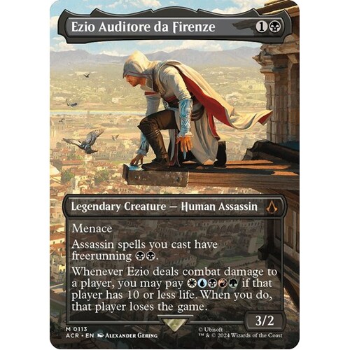 Ezio Auditore da Firenze (Borderless) FOIL - ACR