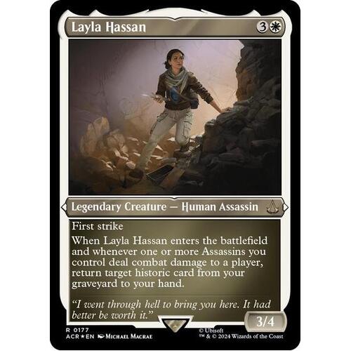 Layla Hassan (Foil Etched) FOIL - ACR