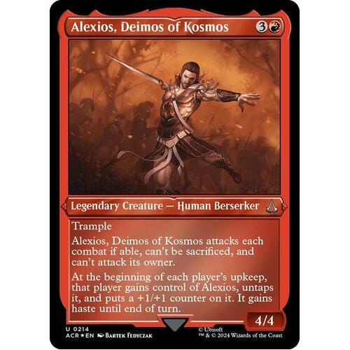 Alexios, Deimos of Kosmos (Foil Etched) FOIL - ACR