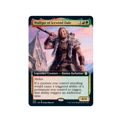 Wulfgar of Icewind Dale (Extended Art)