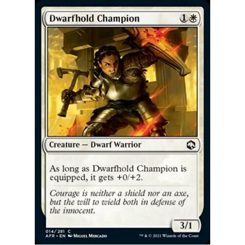 Dwarfhold Champion - AFR