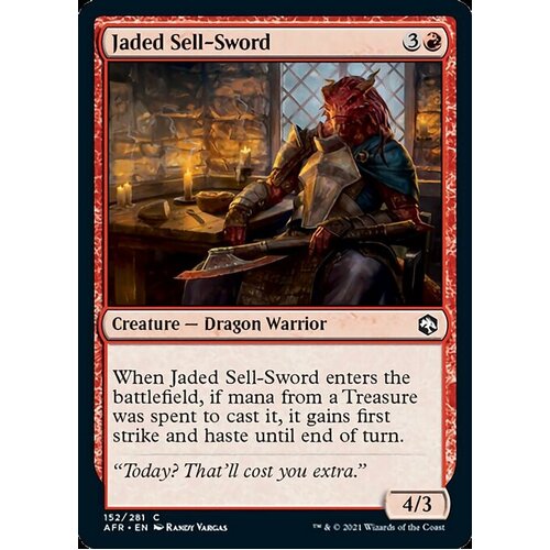 Jaded Sell-Sword - AFR