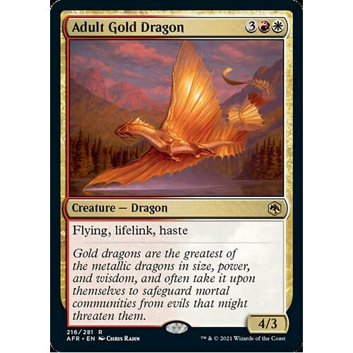 Adult Gold Dragon - AFR