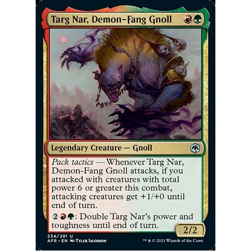 Targ Nar, Demon-Fang Gnoll - AFR