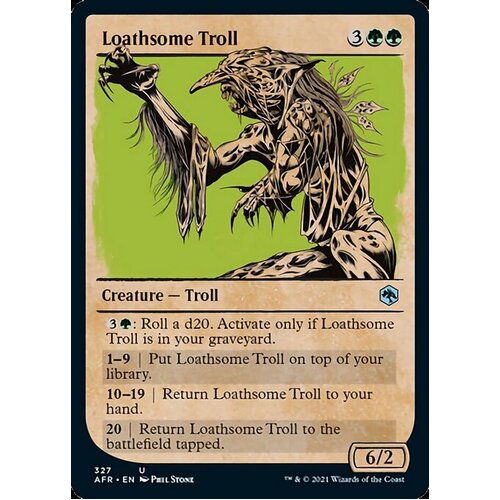 Loathsome Troll (Showcase) - AFR