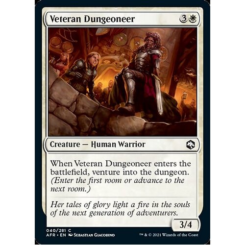 Veteran Dungeoneer FOIL - AFR