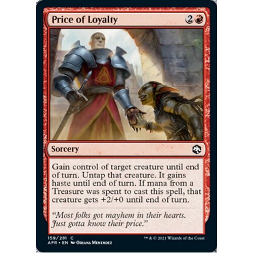 Price Of Loyalty FOIL - AFR