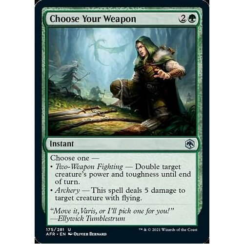 Choose Your Weapon FOIL - AFR