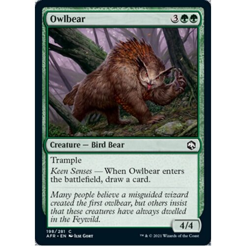 Owlbear FOIL - AFR