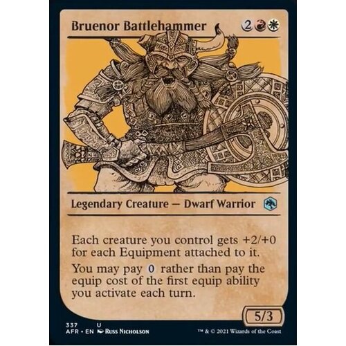 Bruenor Battlehammer (Showcase) FOIL - AFR