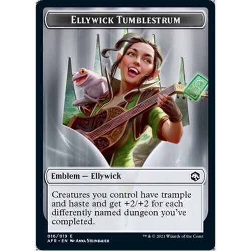 1 x Ellywick Tumblestrum Emblem Token - AFR