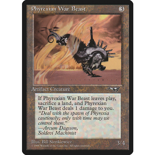 Phyrexian War Beast (A) - ALL