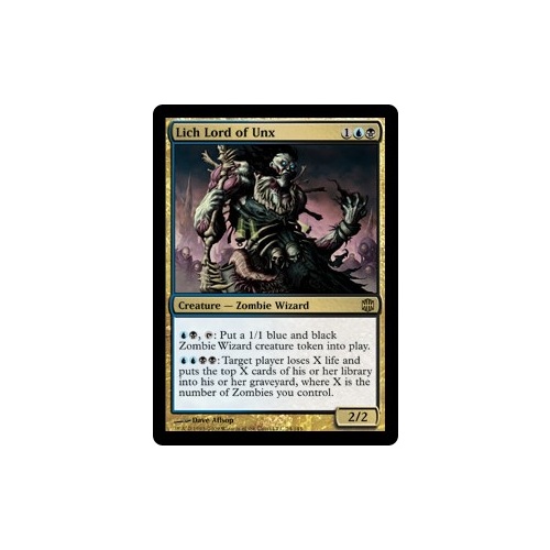 Lich Lord of Unx FOIL - ARB