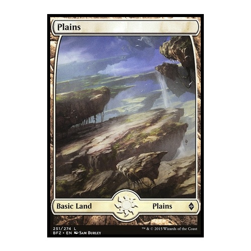 Plains FOIL (251 - Full Art) - BFZ