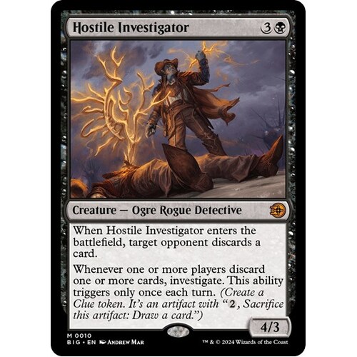 Hostile Investigator - BIG